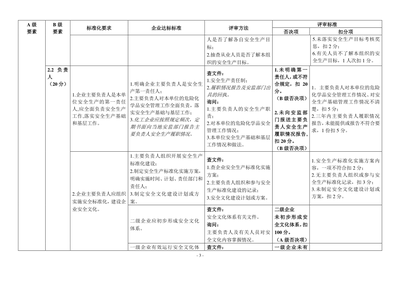 危险化学品企业安全生产标准化评审标准参考范本